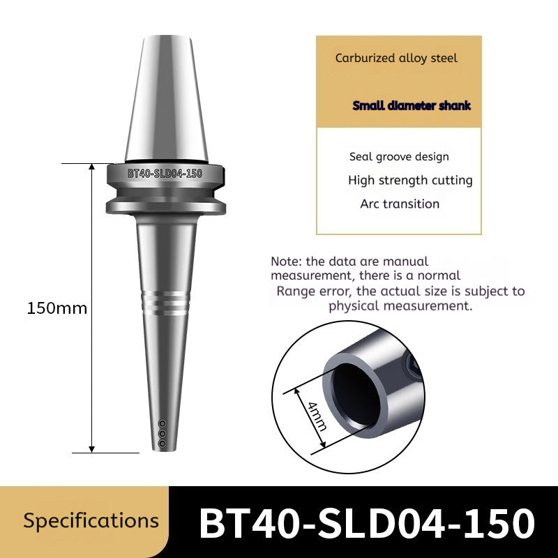 10044 BT40/BT50 SLD Collet Toolholder High-precision Small-diameter side-fixed toolholder Deep cavity processing Shandong Denso Pricision Tools Co.,Ltd.